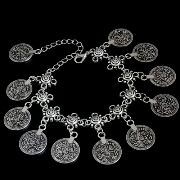 🌿🦋Bohemian Tibetan Coin Dancer Bracelet 🦋🌿 - Picture 2 of 6